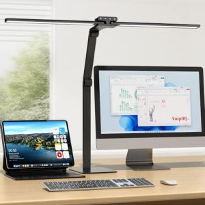 KableRika Lámpara Escritorio LED, 24W 80cm Flexo Escritorio…