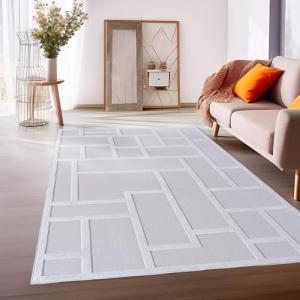 HomebyHome Alfombra de Exterior Interior Resistente a la In…