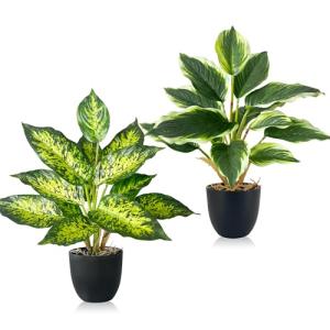 SHEPIN 2 plantas artificiales como verdaderas, plantas arti…