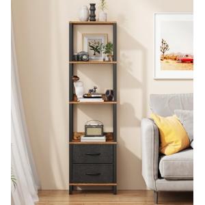 VASIHO Librería de 6 Niveles con protección contra caídas,…