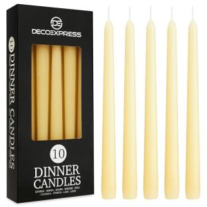 DECO EXPRESS Velas Decorativas - Set 6, 10, 15 o 50 Velas L…