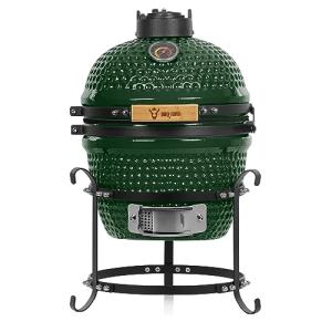BBQ-Toro Barbacoa de Carbón Kamado "Haiiro" | Ø 32 cm | Bar…