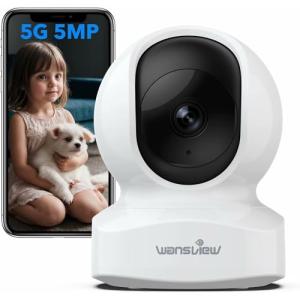 wansview 3K 5MP Cámara Vigilancia WiFi Interior - 2.4G/5G C…