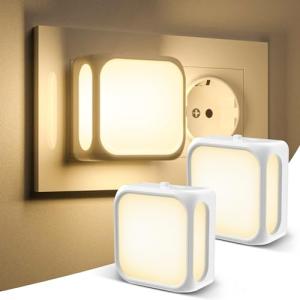 PURSNIC Led Luz Nocturna Infantil, 3000K Luz Cálida, On/Off…