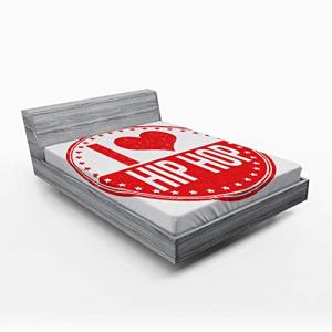 ABAKUHAUS Hip Hop Sábana Elastizada, Amo Frase de Hip Hop,…