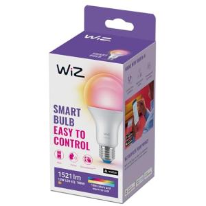 WiZ - Bombilla LED Inteligente Wi-Fi, RGB multicolor,13W(Eq…