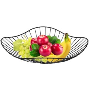 Wisebom Frutero Metalico Cesta Fruta Frutero Negro Frutero…