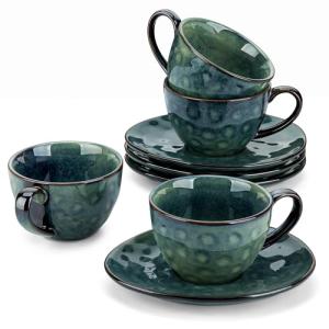 vancasso serie Starry Juego de Café 8 piezas con 4 Tazas y…