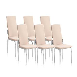 duehome | Pack 6 sillas de Comedor, salón o Cocina, Silla A…