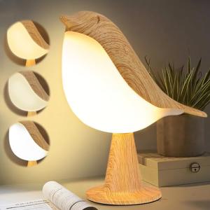 Lámpara de mesa LED de pájaro, 3 modos, lámpara de mesa LED…