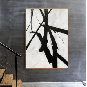 LZJAGXX Cuadro de lienzo grande, arte de pared abstracto, b…