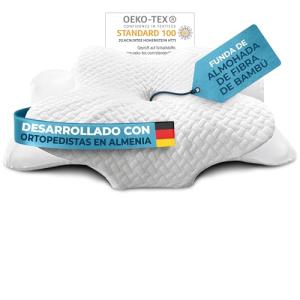 Glückstoff® Funda de Almohada para Almohada Ortopédica [Ave…