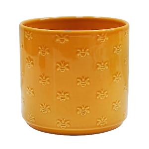 Ivyline Maceta, Loza, Abeja Amarilla, 13,5 cm de diámetro x…
