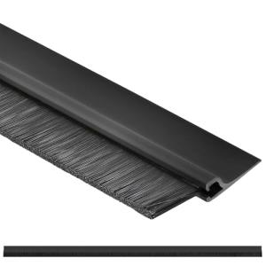 KOTARBAU® Burlete bajo puerta con pelo 100 cm, Burlete pelo…
