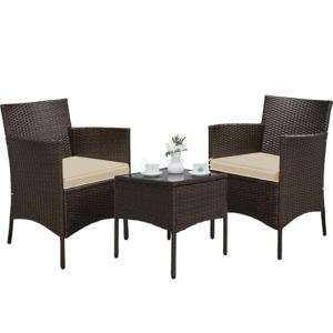 Yaheetech Conjunto de Muebles de Jardín Exterior Juego de S…