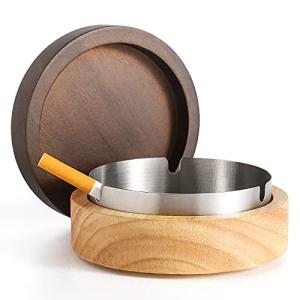 Ceniceros bonitos para cigarrillos, cenicero con tapa, ceni…