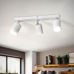 Sweier 3 Lámpara Iluminación ángulo Orientables Rectangular…