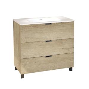 Baikal Mueble de Baño Tail. Conjunto de Baño de 3 Cajones c…