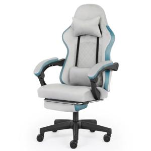 ADOV Silla Gaming Ergonómica con Reposapiés, Silla Gamer 90…