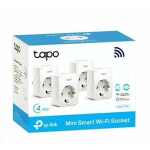 TP-Link Tapo P100 (4-Pack) - Mini Enchufe Inteligente Wi-Fi…