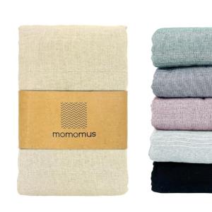 MOMOMUS Colcha Multiusos - Jarapa, Foulard, Cubre Cama - Te…