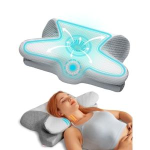 VAYDEER Almohada Cervical de Espuma Viscoelástica, Almohada…