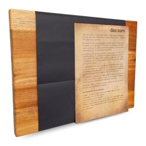Gloxtom - Tabla para Cortar Premium Chef de Madera de Acaci…