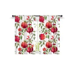 Highdi 2 Piezas Cortinas Cortas para Cocina Media Ventana I…