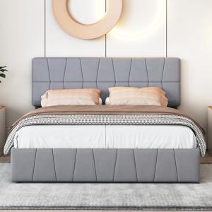 Callicarpa Cama tapizada de 160 x 200 cm con cabecero, cama…