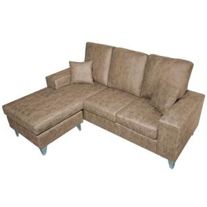Homey - Sofá Chaise Longue Reversible Modelo Domi, Diseño M…