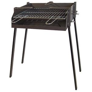 Imex El Zorro - Barbacoa Cuadrada con Soporte Paella | 60x4…