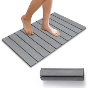 Alfombra Baño Antideslizante,Alfombrilla de baño Absorbente…