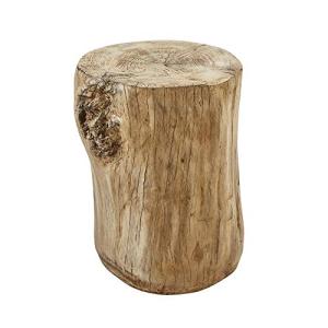 Ball & Cast Mesa Auxiliar Artificial Tree Stump Stool, Tabu…