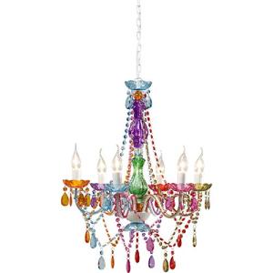 Kare Design Starlight Rainbow Lámpara tipo araña 6 brazos,…