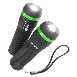 ABSINA 2x mini linterna LED con batería - Linterna niños co…
