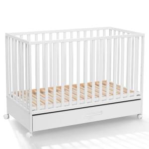 ATB Cama Cuna con Cajón Lux - Cuna Madera Bebe Altura Regul…