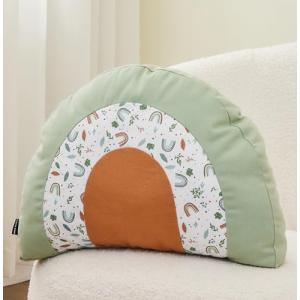 ALAVYA HOME® Cojín decorativo para niños, diseño de arco ir…