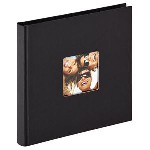 walther design Álbum de fotos negro 18 x 18 cm con recorte…