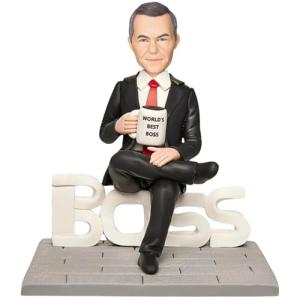 Figuras personalizadas de Bobbleheads Boss Man, escultura d…