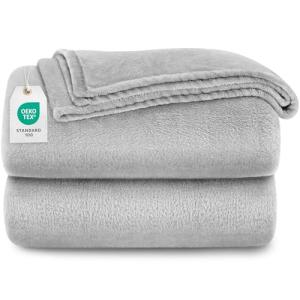 berssen Manta Termica - 200 x 230 CM - Plaid Sofa Gris Clar…