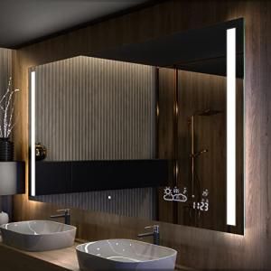 A ARTFORMA 160 x 80 cm Espejo de Baño con Iluminación LED -…