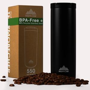 Mont-Clair Taza Termo Cafe Para Llevar 550ml - Vaso Termo C…