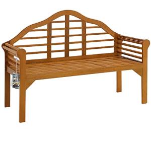 CASARIA® Banco Jardín Madera Eucalipto Intemperie Certifica…