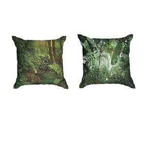 Ulticool - Funda de cojín - Selva tropical - Plantas ecológ…