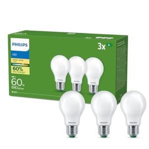 Philips Lighting Bombilla LED Ultra Eficiente Mate, E27, 4…