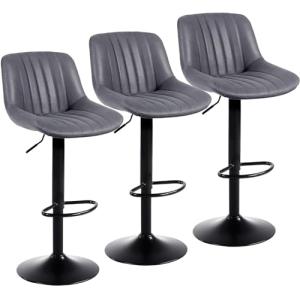 Youhauchair Taburetes Altos de Cocina Juego de 3, Taburete…
