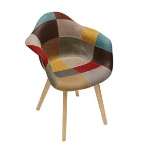 Marca: The Home Deco Factory Sillón Patchwork Louisiane