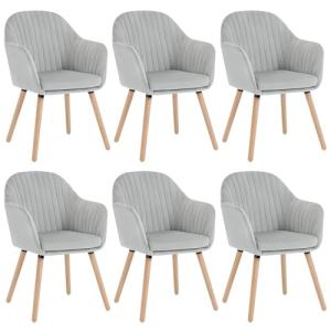 WOLTU 6X Sillas de Comedor Nordicas Estilo Vintage Juego de…