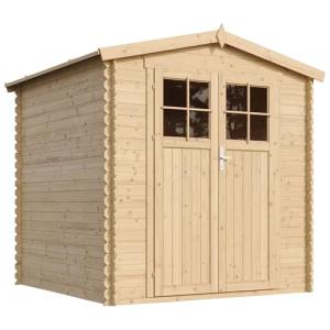 Cobertizo de Madera para jardín - Puerta con Cerradura - co…