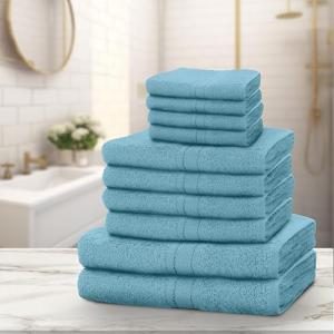 Lions Towels 544760 - Juego de 10 piezas 100% algodón egipc…